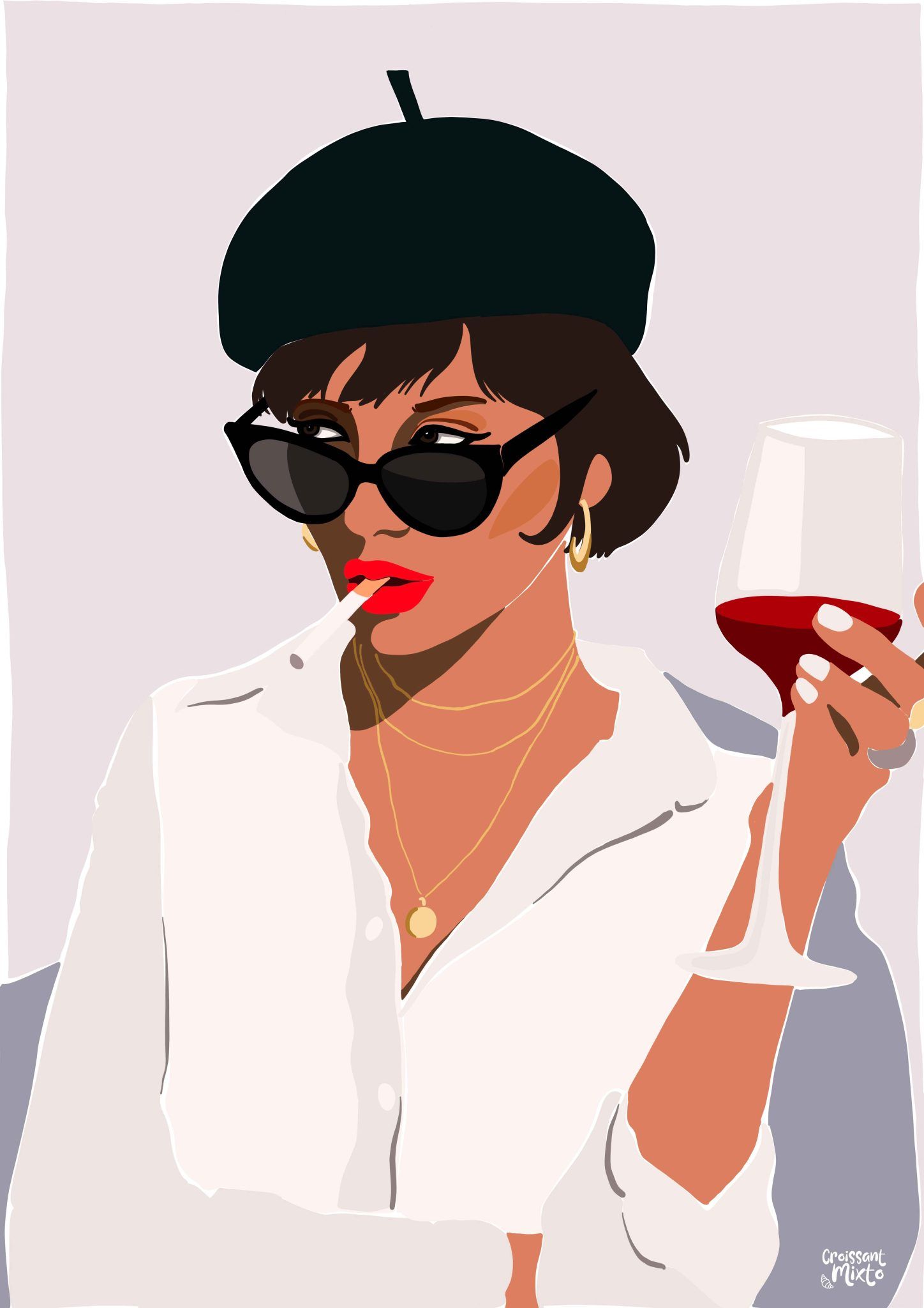 ilustracion-digital-parisienne-margaux