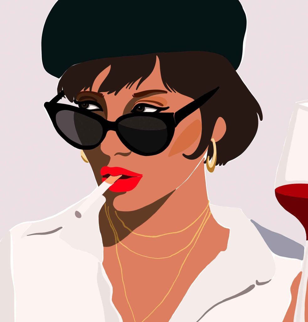 ilustracion-digital-parisienne-margaux