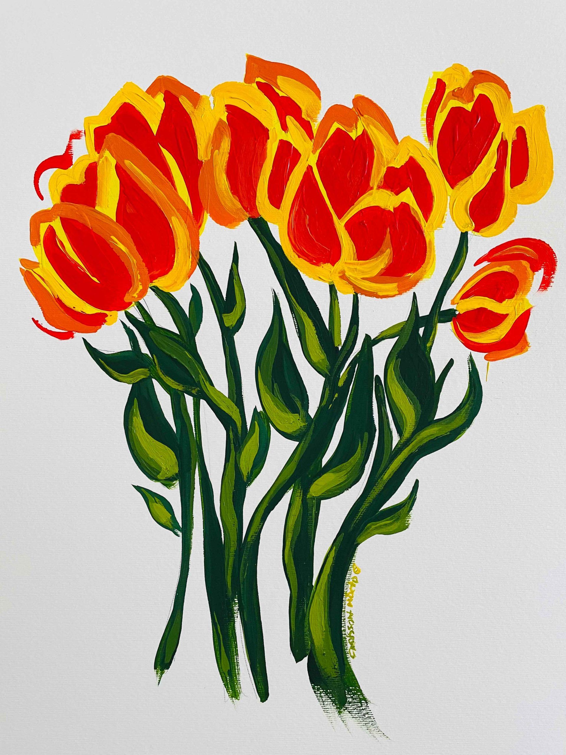 acrilico-flores-MrTulipe1-croissant-mixto