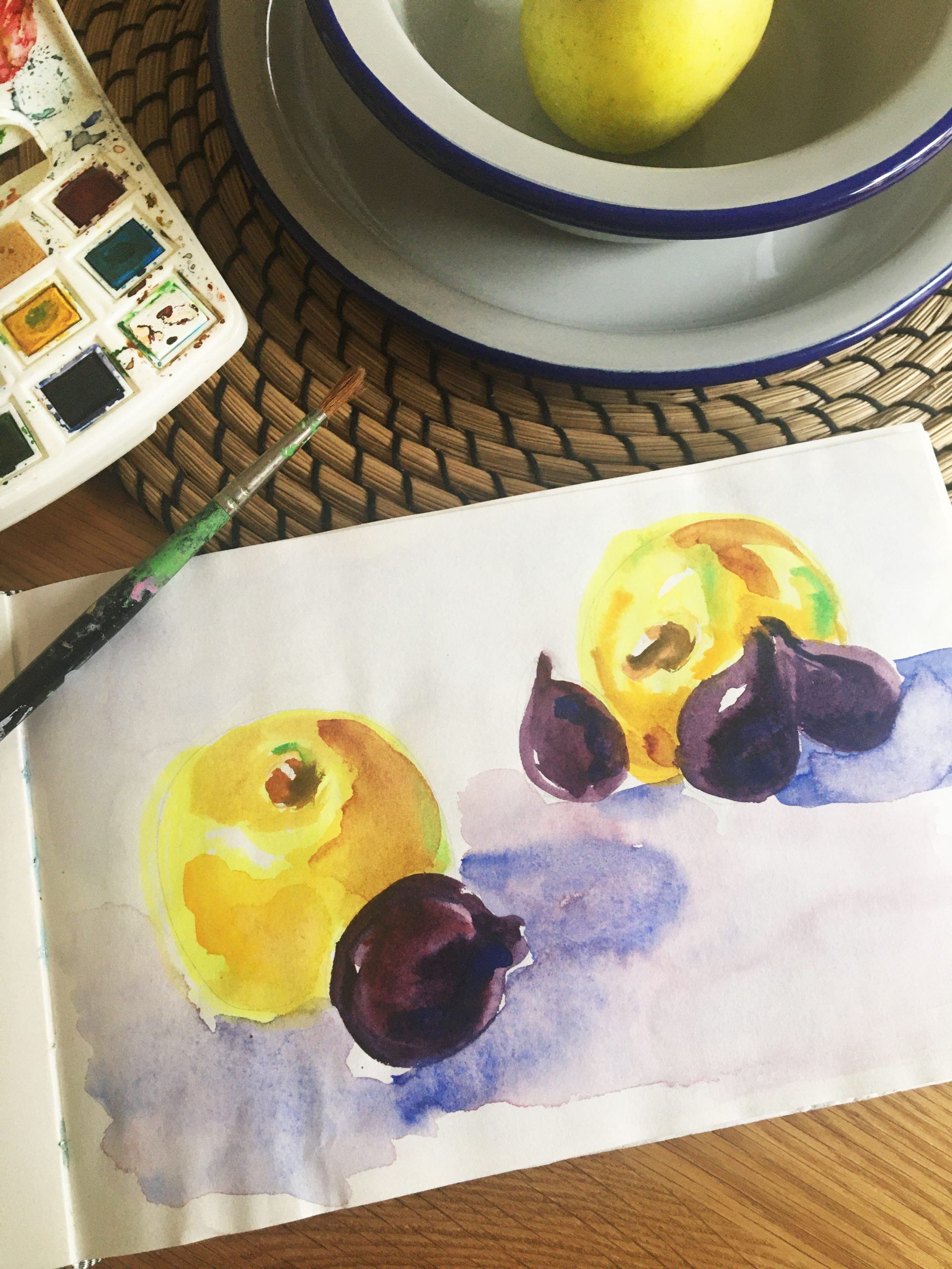 acuarela-foodie-manzanas1-croissant-mixto
