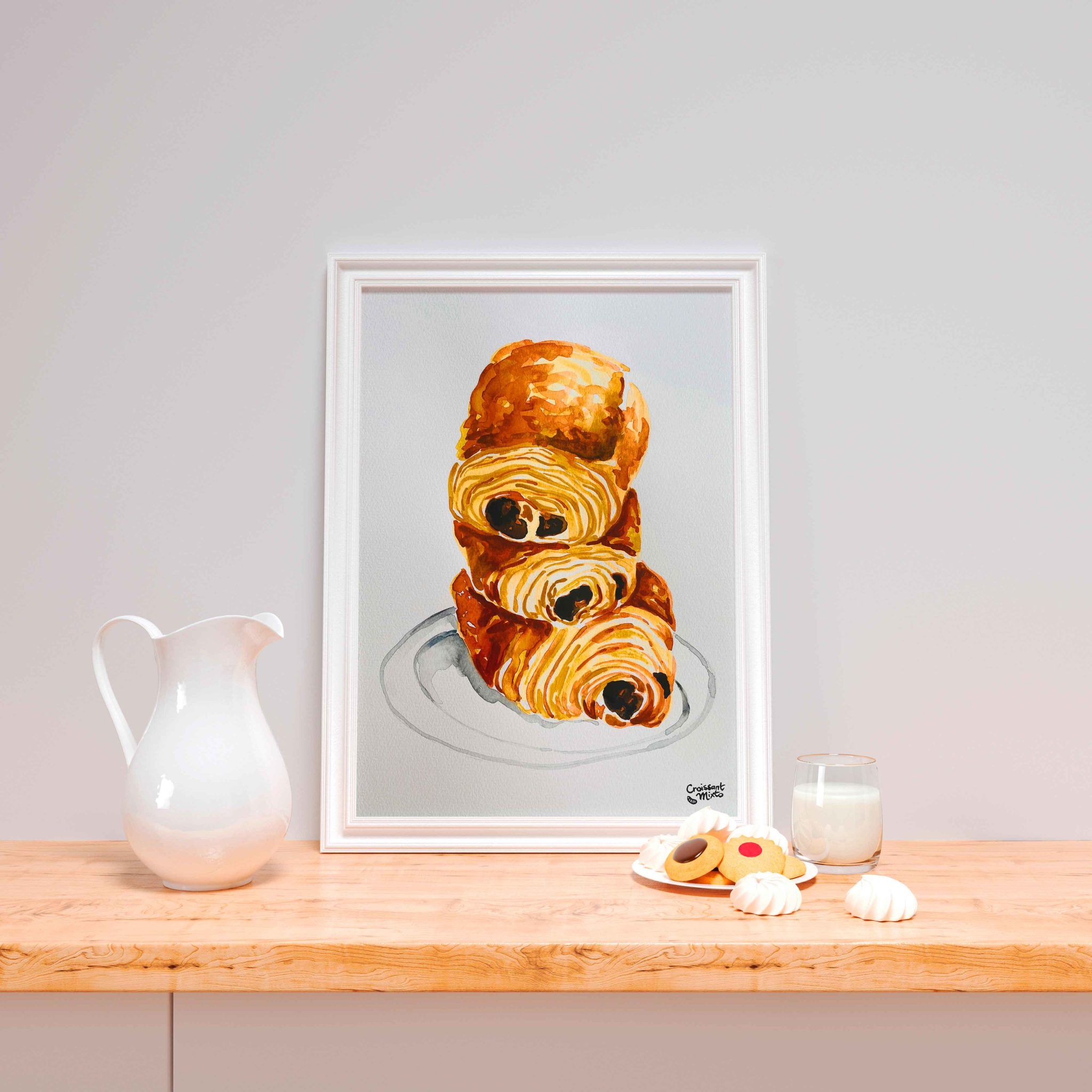 acuarela-foodie-pain-chocolat1-croissant-mixto
