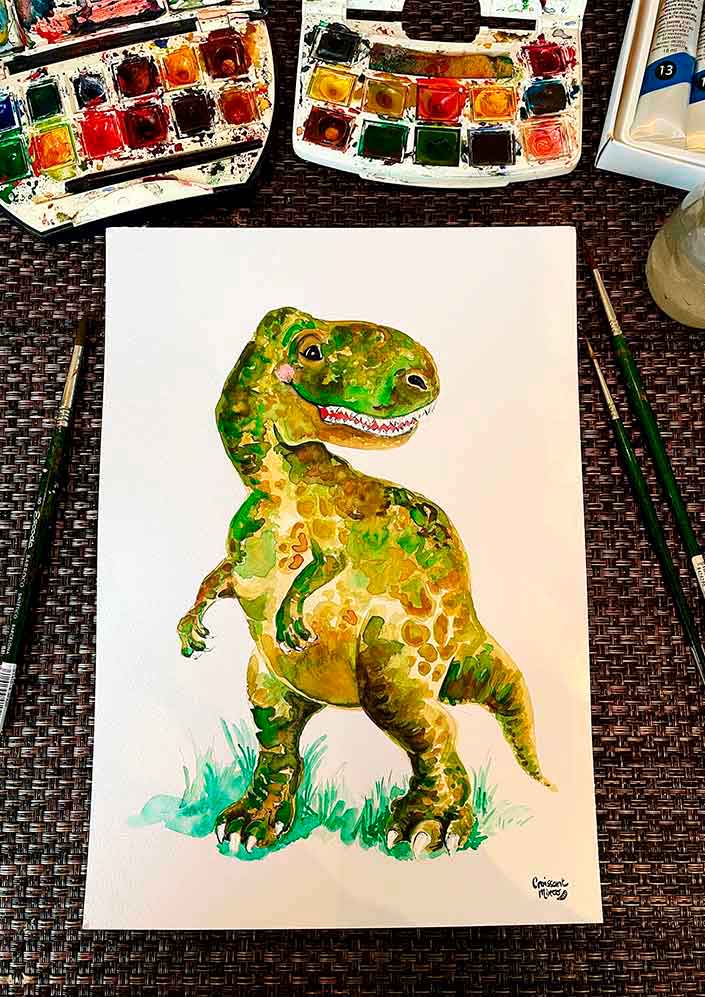 acuarela-trex-alex1-croissant-mixto